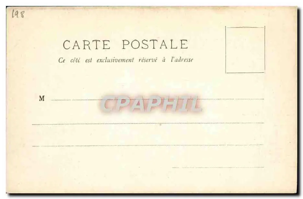 Das "Magenta", Torpedoschulschiff — A. Bougault, Nr. 530 - Rückseite