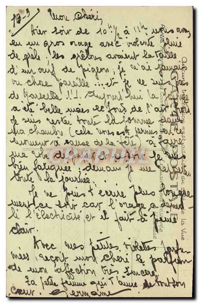 Bisson — Hochsee-Torpedoboot — Französische Marine — n° 514 - Rückseite