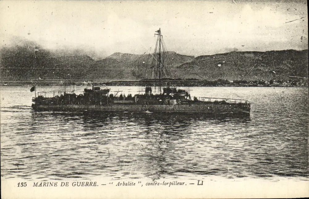 Marine — "Arbalète", Zerstörer — L1 - Vorderseite
