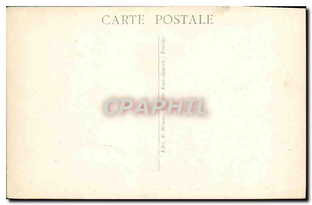 Marine "Matelot Leblanc" — Zerstörer — Edit. P. Braive, Nr. 470 - Rückseite