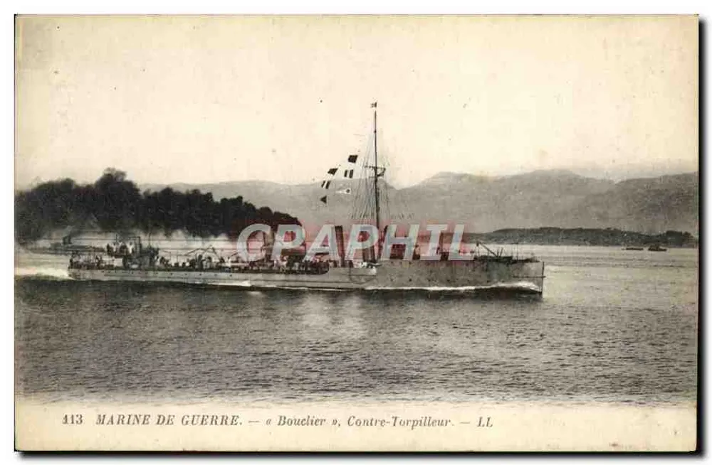 Schild — Torpedoboot — Marine - Vorderseite