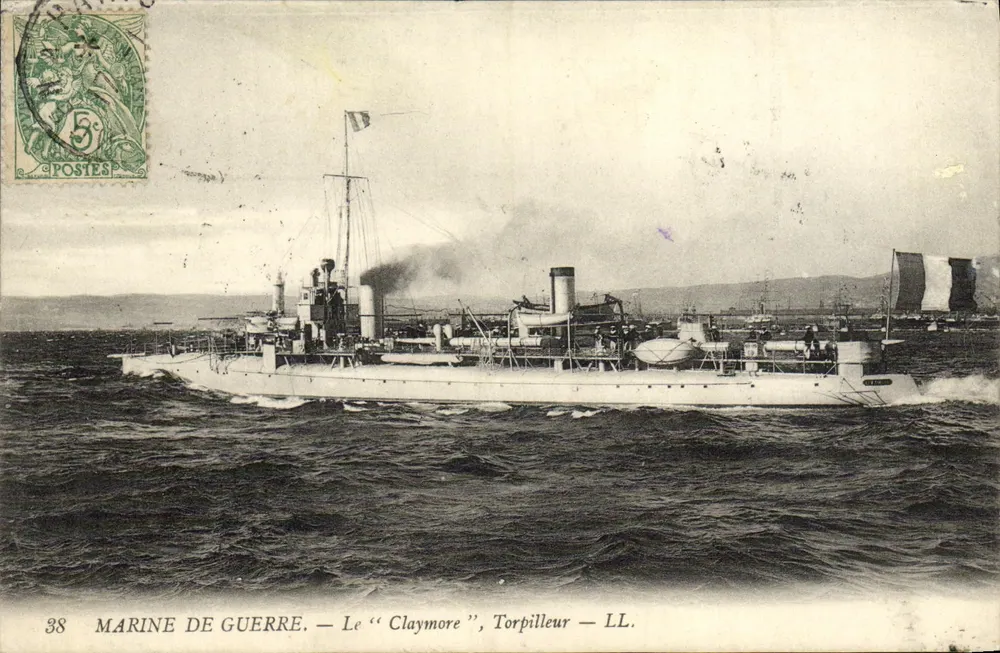 Kriegsmarine — Der "Claymore", Torpedoboot — LL. — Verlag LL, Nr. 38 - Vorderseite