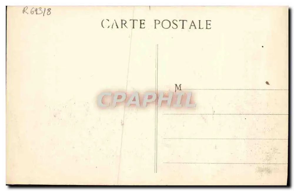 Krankenboot DUGUAY-TROUIN — H. Grimaud et Cie, 54, rue Mazeaud - Marseille - Rückseite