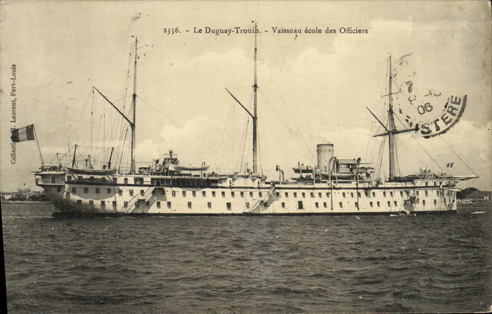 Le Duguay-Trouin — Schulschiff für Offiziere — H. Laurent, Port-Louis - Vorderseite