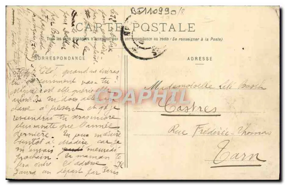 Le Duguay-Trouin — Schulschiff für Offiziere — H. Laurent, Port-Louis - Rückseite