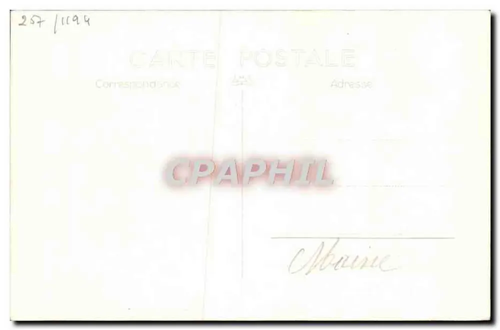 H.M.S. MAINE — Kriegsschiff — Marius BAR Fotografie, Toulon, Reproduktion verboten - Rückseite