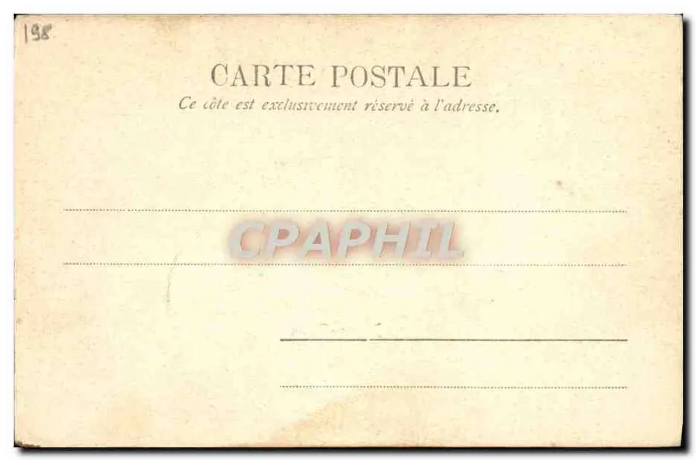 Duguy-Trouin — navio de guerra francês — editor Paris, n° 71447 - Verso