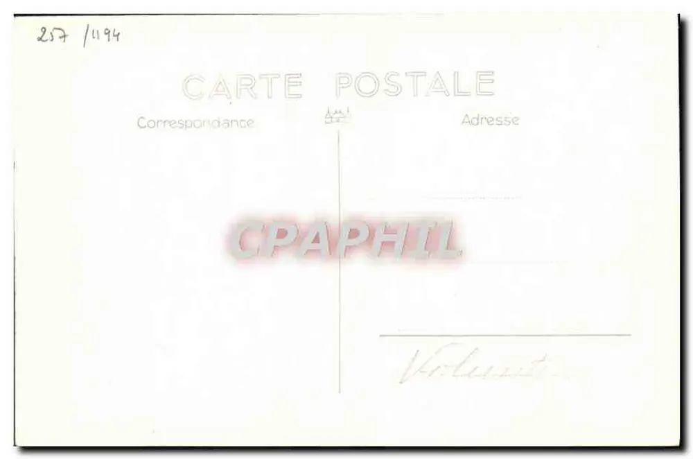 H.M.S. VOLUNTEER — D.71 — Marius BAR Fot. Toulon - Verso