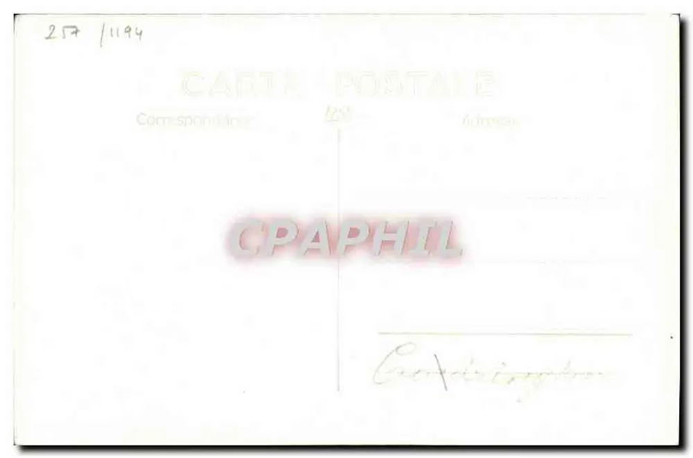 H.M.S. COBRINGTON — Cruizer britânico — Marius BAR fot. Toulon, Reprod. INTERD. - Verso