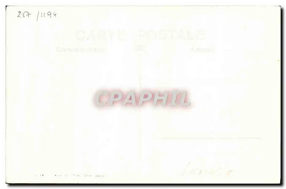 H.M.S. VANGELLA — D29 — phot. Toulor, Reprod. Interd. - Verso