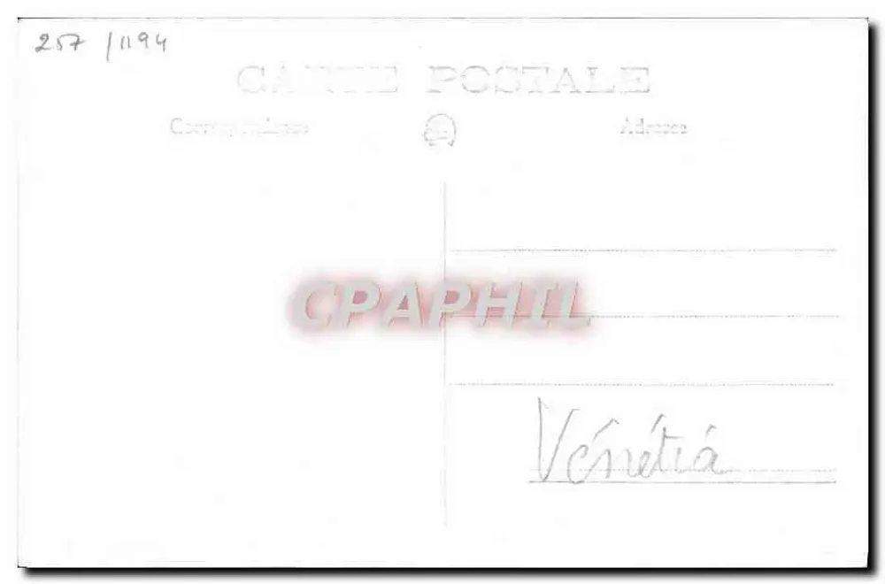 H.M.S. Venetia — D53 — Marius Bar Fot. Toulon - Verso