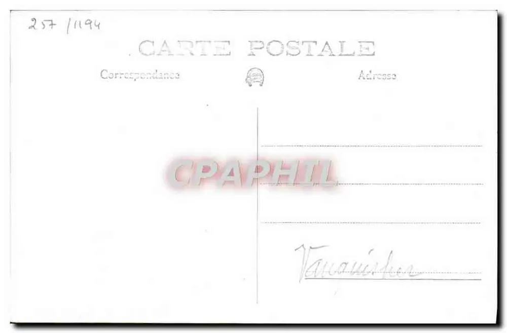H.M.I. Vanquisher — D54 — Marius BAR Fot. Toulon - Verso