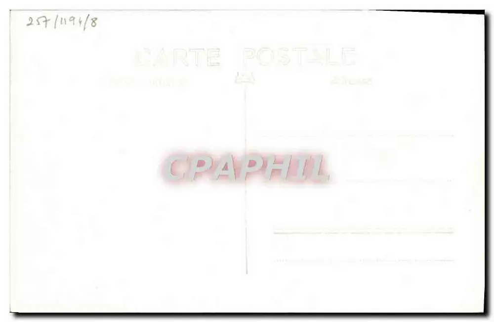 CROISEUR "PLUTON" — Toulon — Marius BAR fot. - Verso