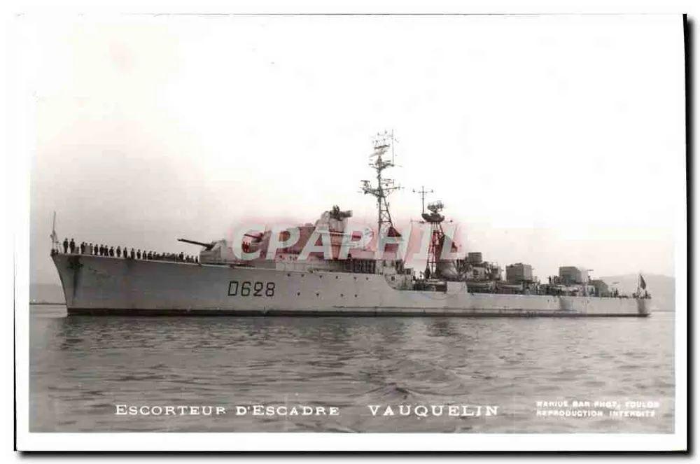 Begleitschiff Vauquelin — D628 — Manius Mar Photo, Toulouse - Vorderseite