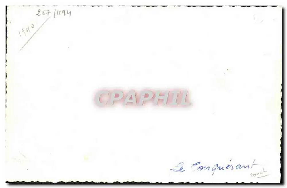 O Conquistador — submarino — n° 287/1194 - Verso