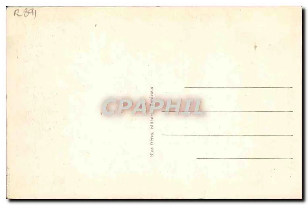Normandie — Die Große Speisehalle — Foto Desboutrin - Rückseite