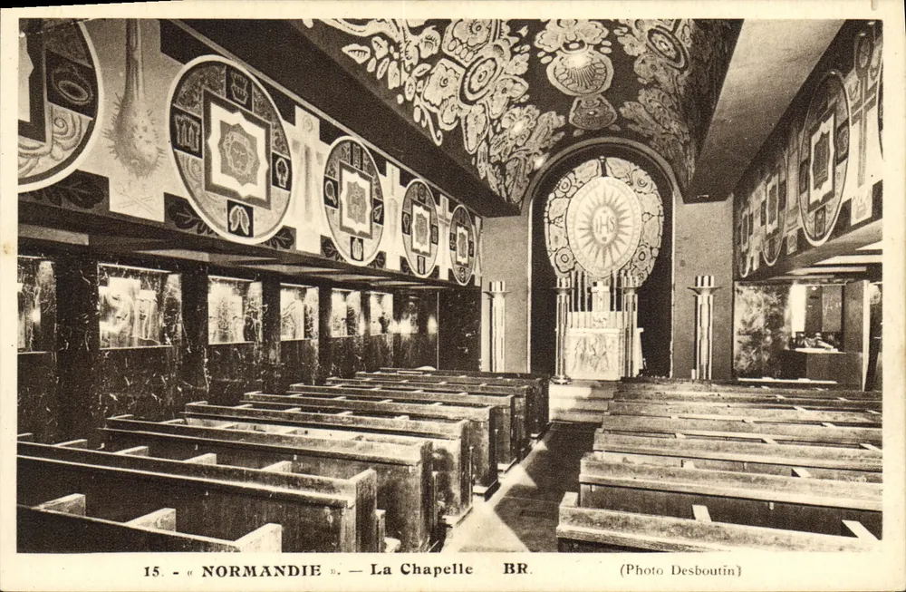 Normandie — Die Kapelle von BR. — Foto Desboutin - Vorderseite