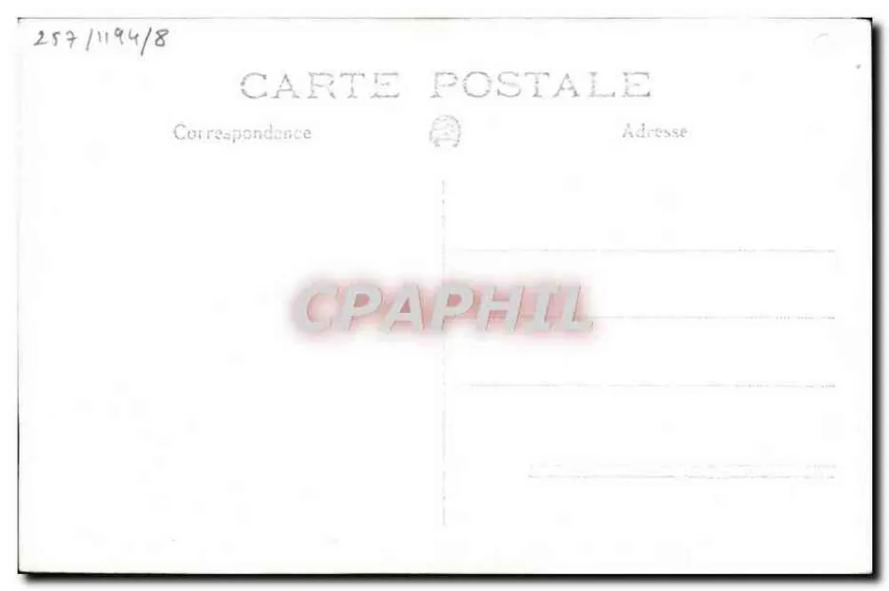 Submarino "Ondine" — Toulon — Marius BAÏ, fotógrafo - Verso