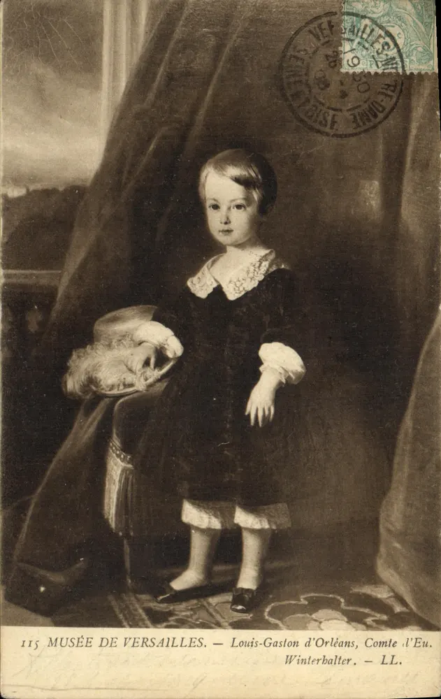 Louis-Gaston d'Orléans, Graf von Eu — Museum von Versailles — Winterbalter — LL. — n°115 - Vorderseite
