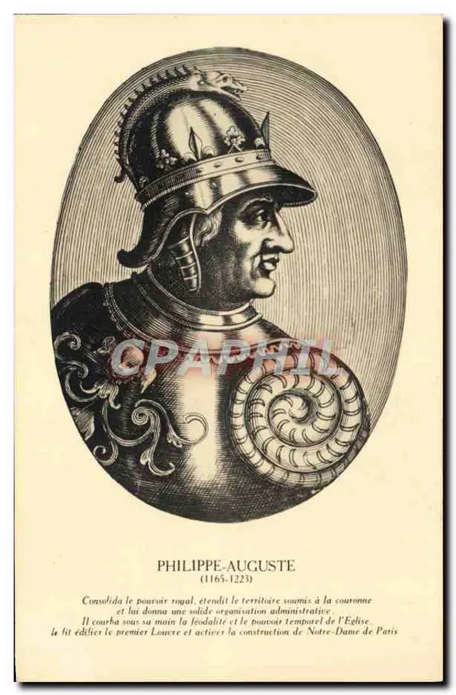 Philippe-Auguste — (1165-1223) — E.C. Paris - Vorderseite