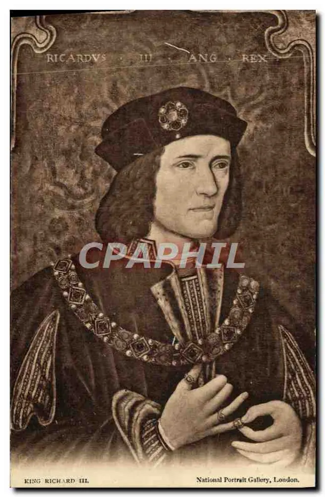 RICHARD III ANG. REX — Portrait — Eyre & Spotiswoode, Ltd. — Nr. 6246 - Vorderseite