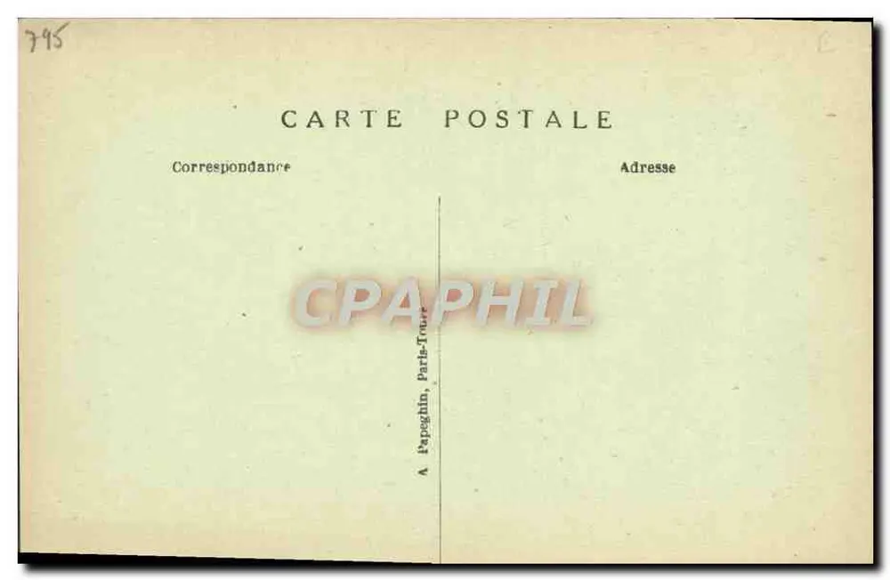 Charles VII der Siegreiche — König von Frankreich — Verlag A.P. - Rückseite
