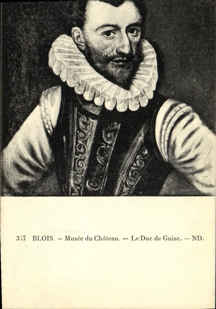 Blois — Museu do Castelo — O Duque de Guise — ND. - Frente