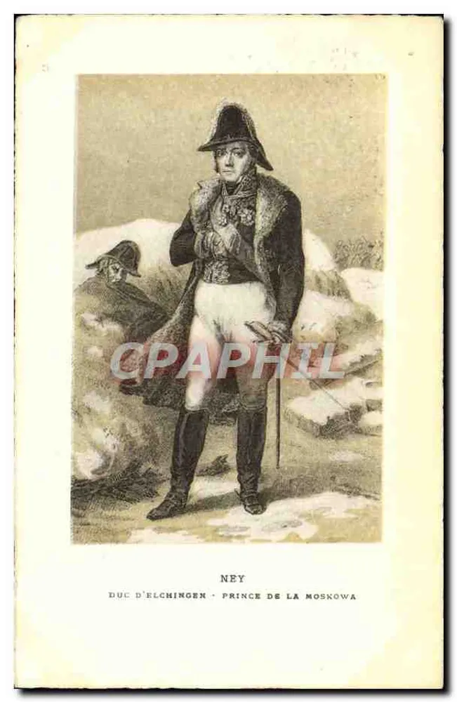 Ney, Herzog von Elchingen - Prinz von Moskowa — Künstleredition 'SUPRA' Paris - Vorderseite