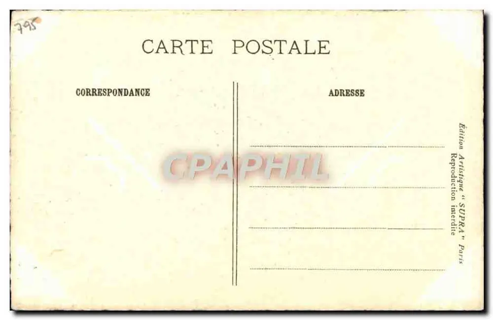 Ney, Herzog von Elchingen - Prinz von Moskowa — Künstleredition 'SUPRA' Paris - Rückseite