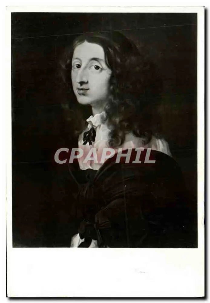 Porträt von Sébastien Bourdon — Königin Christina — Nationalmuseum Stockholm - Vorderseite