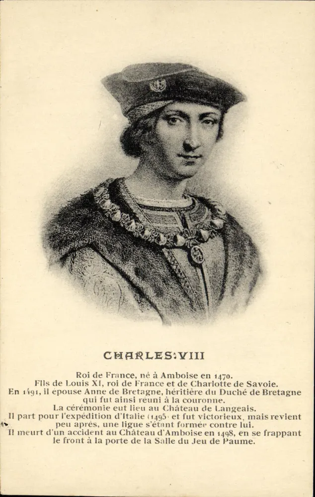 Charles VIII — König von Frankreich — R. Doringer, Tours - Vorderseite
