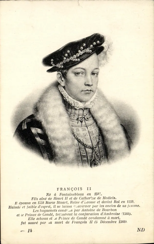 François II — König von Frankreich — - Vorderseite