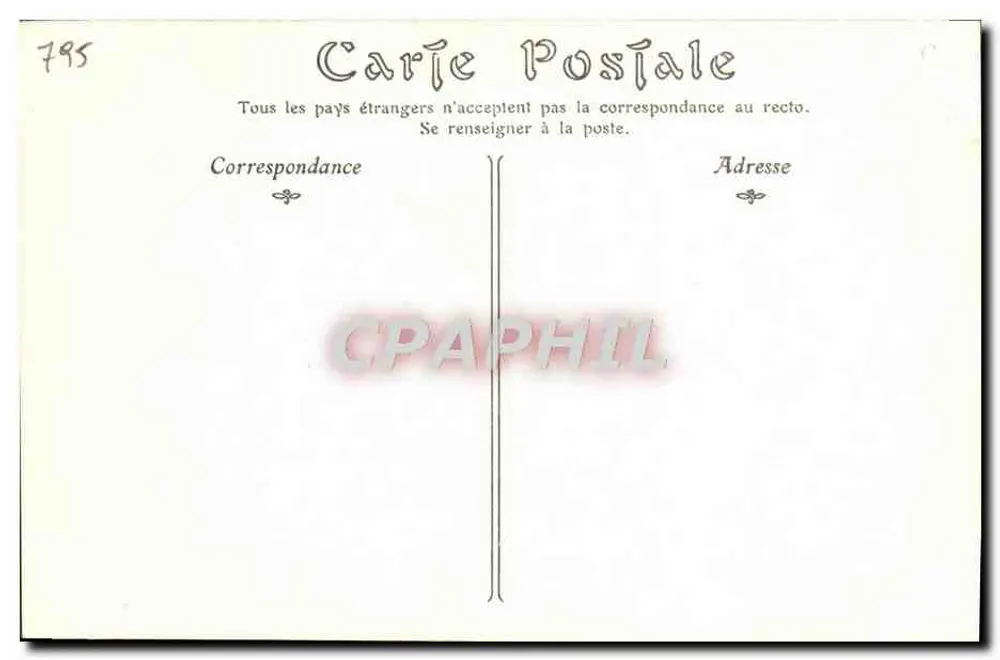 Charette de la Contrière — François Athanase — ND Phot, n° 216 - Verso