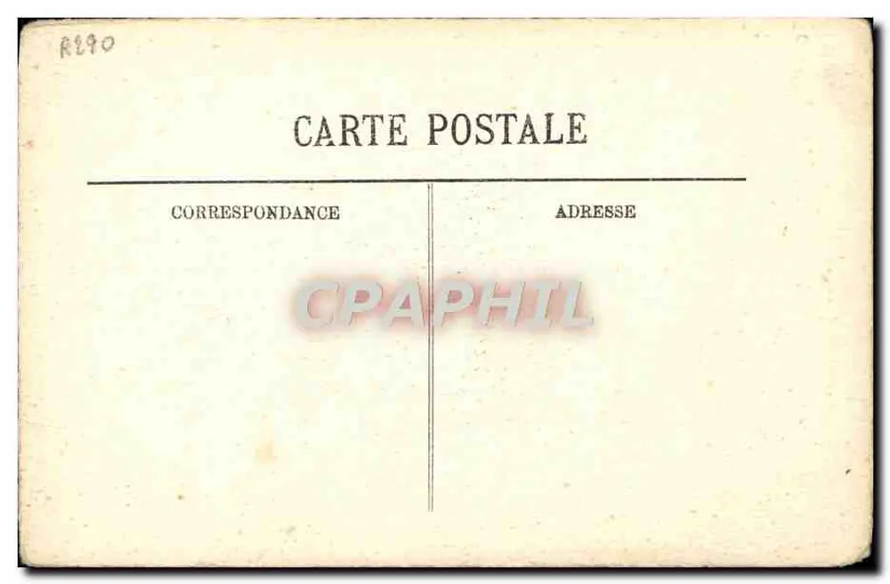 Marceau — Portrait du général français, avec texte biographique imprimé - Verso