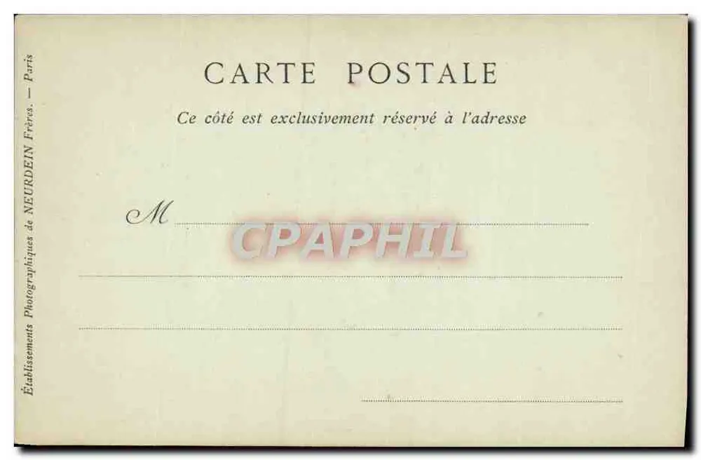 Conde de Custine — Geral francês, executado em 1793 — Coleções ND. Fot - Verso
