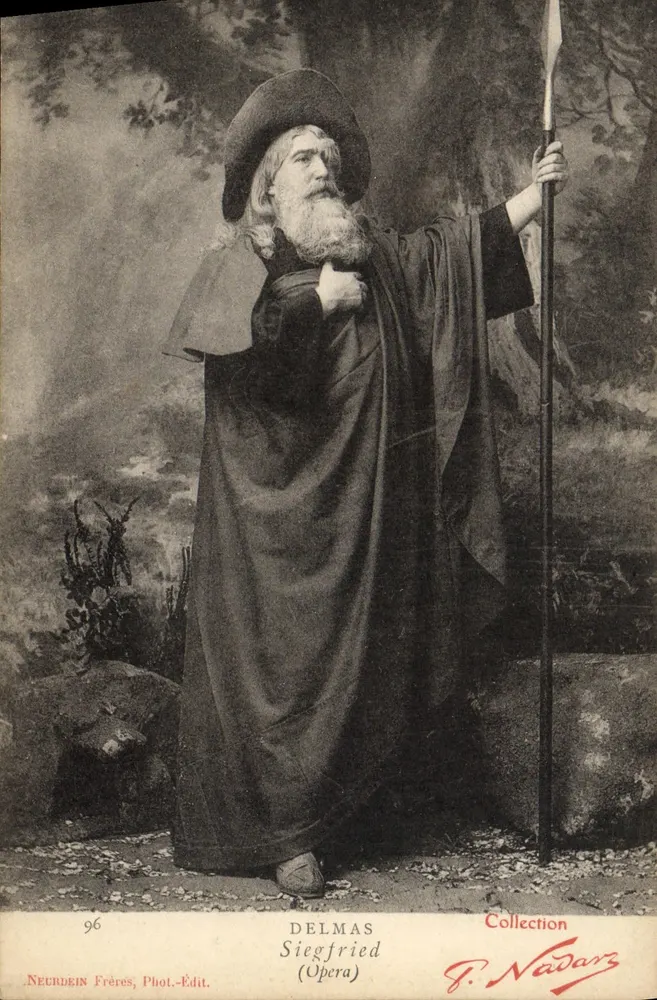 Delmas Siegfried — Ópera — Neurdein Frères, Fot.-Edit. n°96 - Frente