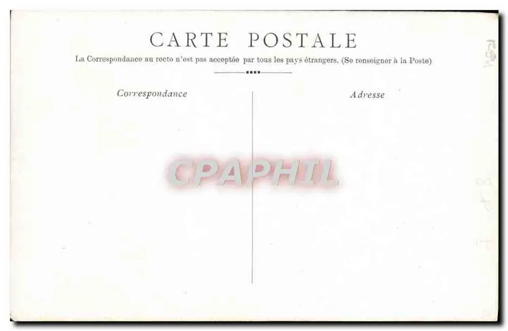 Szene des Lebens — Paris — Verlag unbekannt, Seriennummer nicht sichtbar - Rückseite