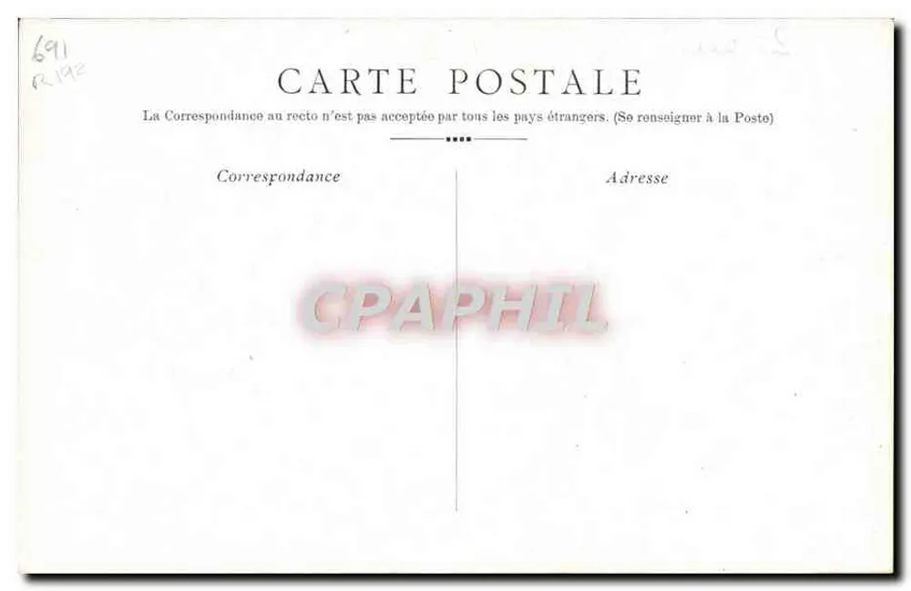 Jean Céas et fils Valence — Drome — Imp. J. Céas et Fils Valence - Rückseite