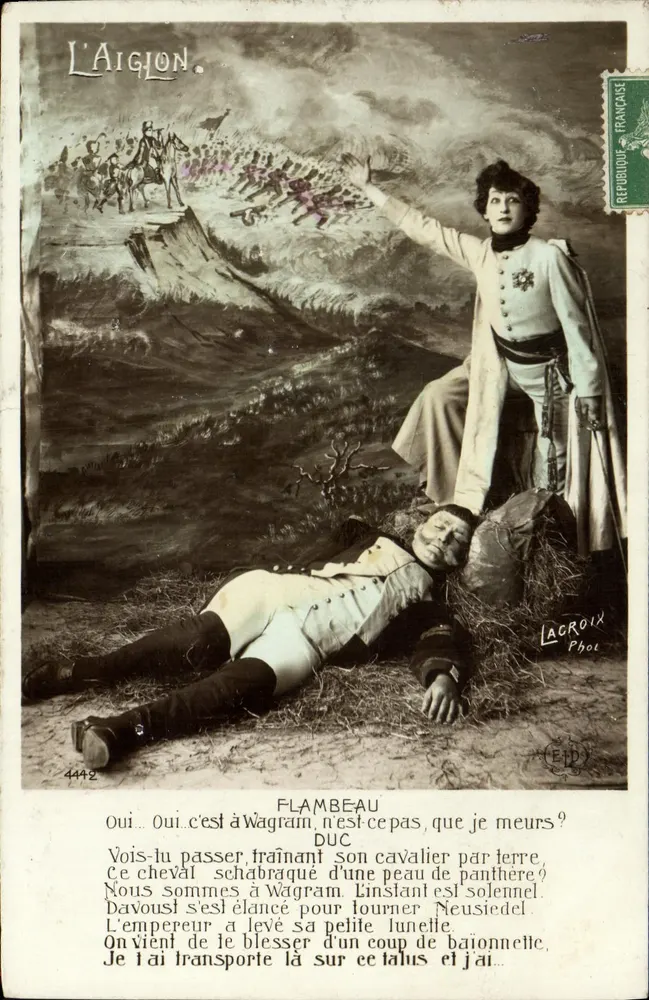 Der Egel — Szene aus dem Theaterstück — Lacroix Phot. - Vorderseite