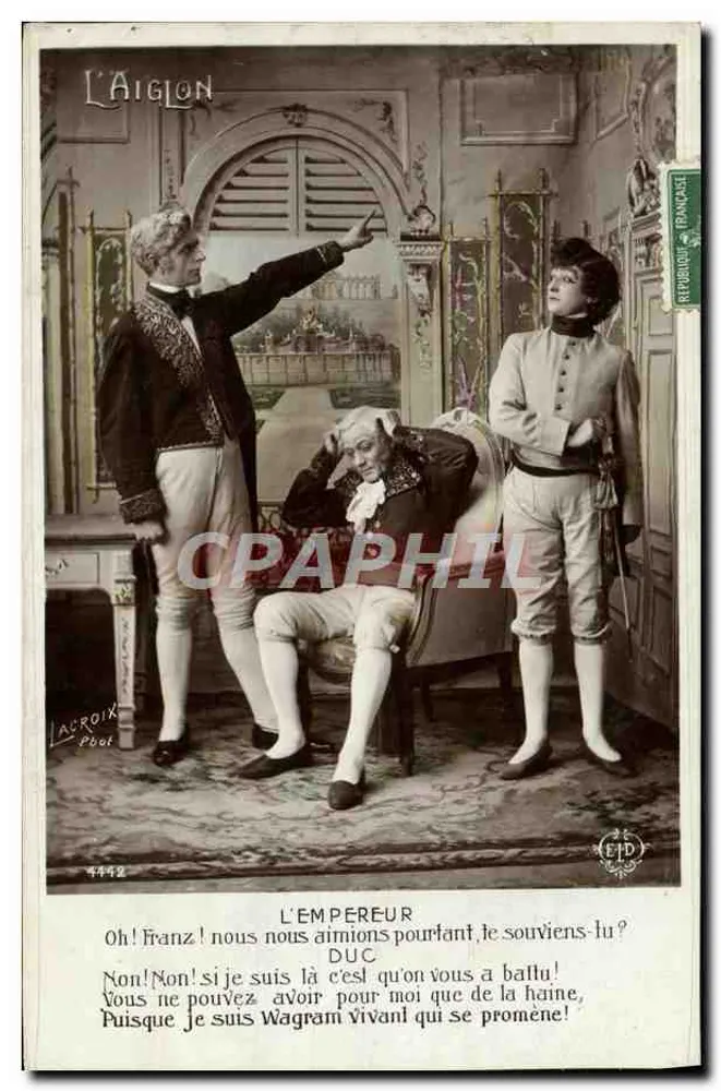 Der Eulenjunge — Theater Szene — Lacroix, n°4442 - Vorderseite