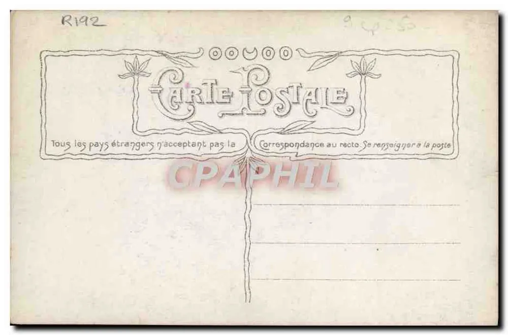 C. Coquethir — Theater Szene — Verlag R192 - Rückseite