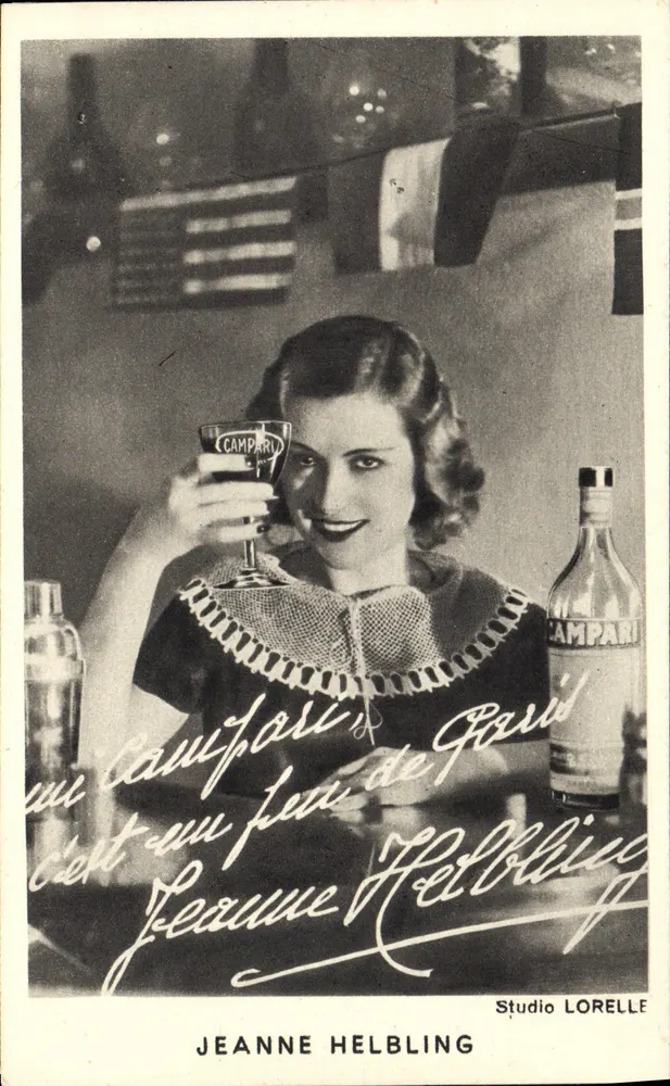 Jeanne Helbling — Campari — Estúdio Lorelle - Frente