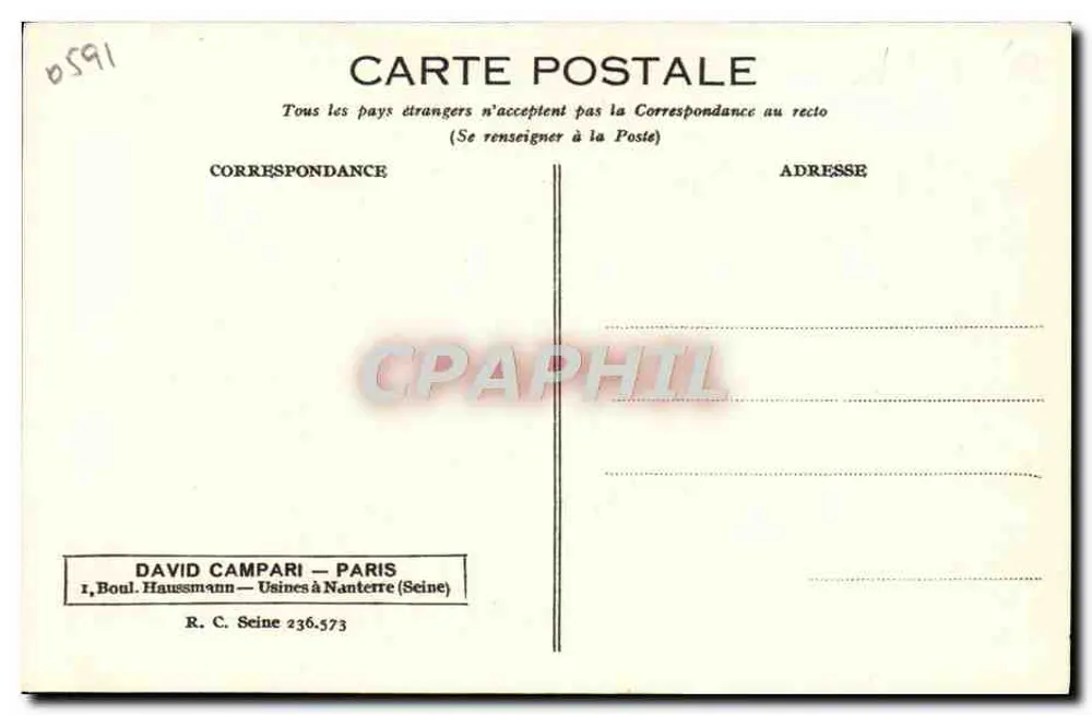 Saint-Granier — Público em Paris — Studio Lorelle - Verso