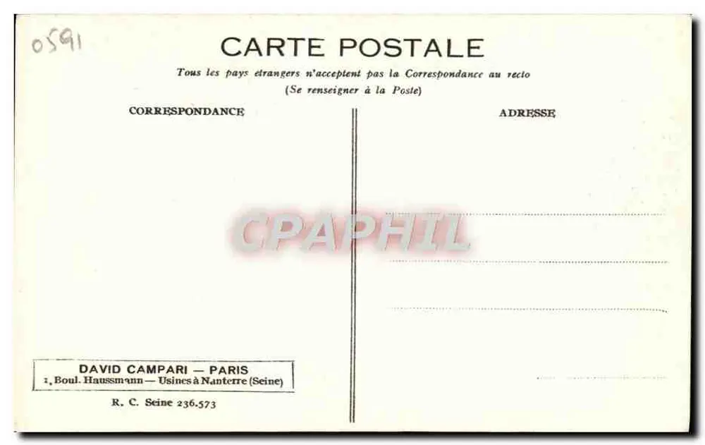 A. Roanne — Publicidade Campari — Studio Lorelle - Verso