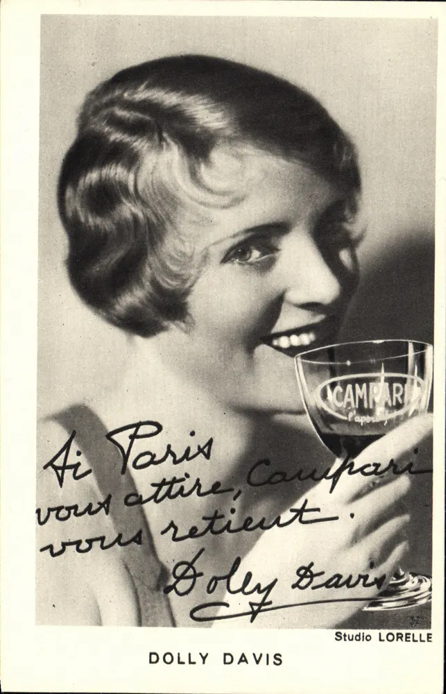 Dolly Davis — Paris, Campari — Studio Lorelle - Frente