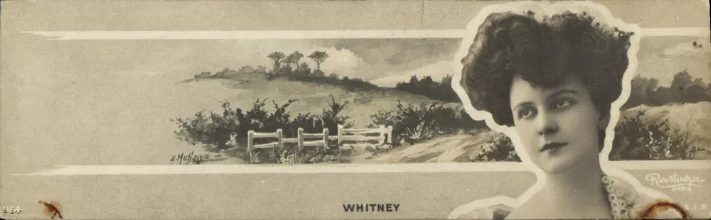 Whitney — Landschaft mit Frau — Rewlissor, Paris, Nr. 964 - Vorderseite