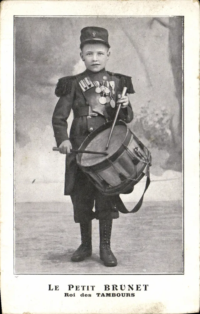 Der Kleine Brunet — König der Tambourmajor — Verleger nicht sichtbar - Vorderseite