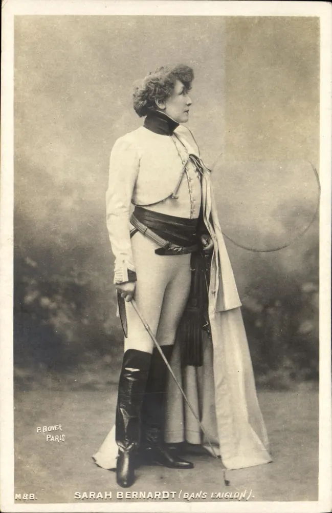 Sarah Bernhardt in L'Aiglon — P. Boyer, Paris - Vorderseite