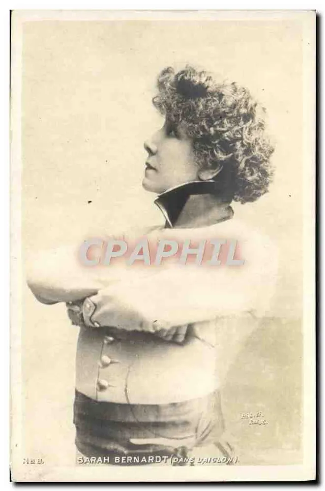 Sarah Bernhardt (in Daiglon) — N.E.B. — Nr. 18 - Vorderseite