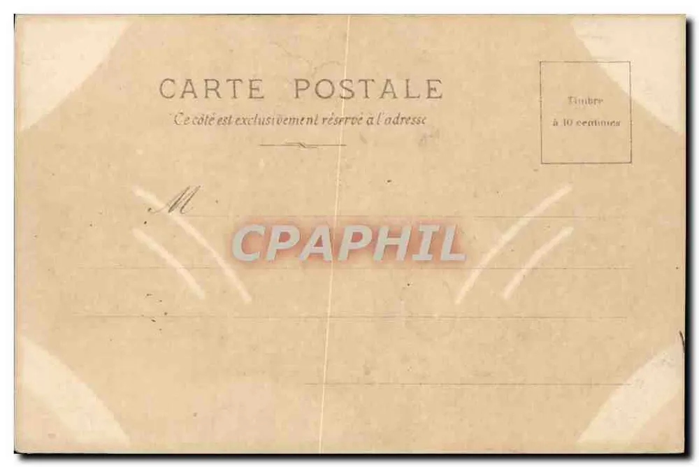 Sarah Bernhardt — in L'Aiglon — P. Boyer, Paris - Rückseite